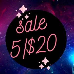 ✨ 5 for $20 SALE ✨